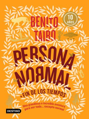 cover image of Persona normal (Naranja)